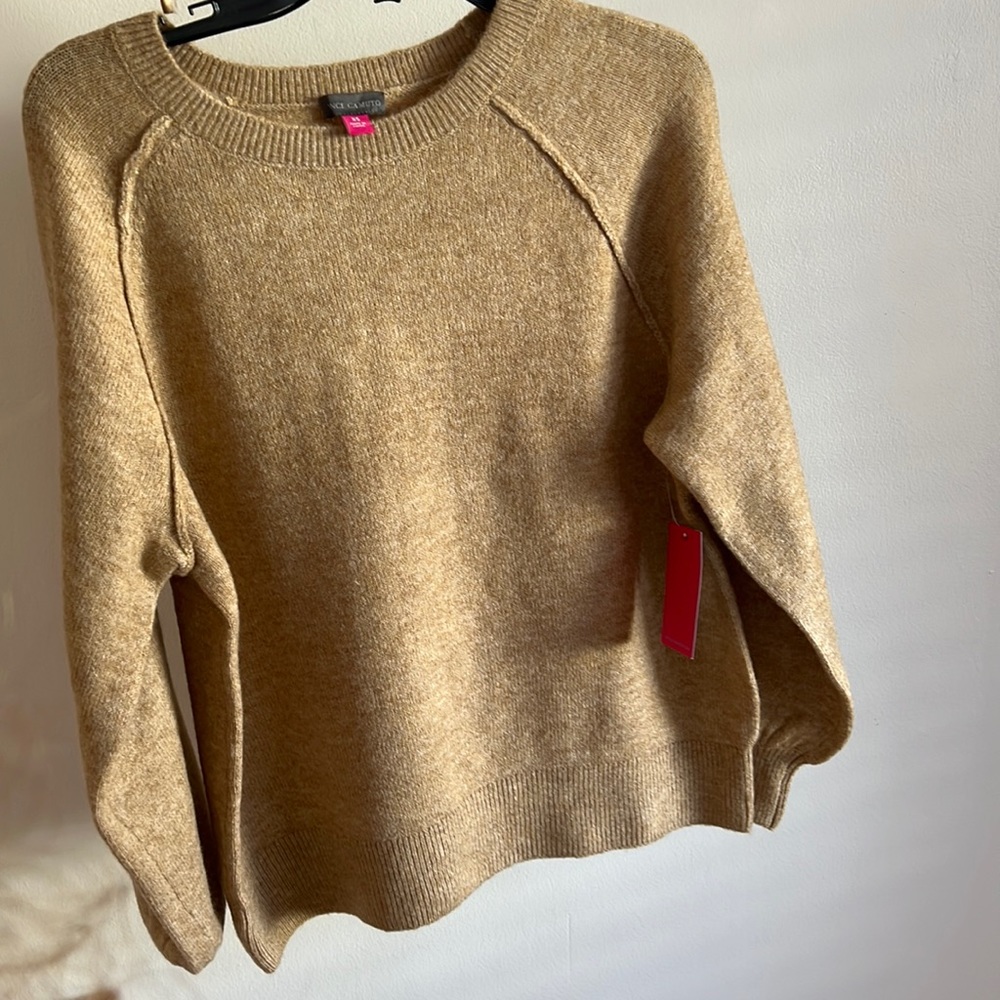 Vince Camaro Tan Sweater